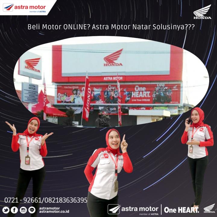 Beli Motor online? Di Astra Motor Natar Aja